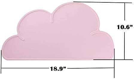 Love Dream Silicone Pet Feeding Food Mat Dog Cat Placemat with Raised Edge - Image 2
