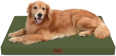 Waterproof Orthopedic Outdoor Dog Bed XL for Extra Large Dogs by TailStories