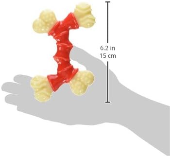 Nylabone Power Chew Double Bone Dog Chew Toy, Bacon Flavor, Medium - Image 3