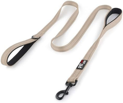 Plutus Pet Double Handle Dog Leash, 5 FT Long, for Medium Large Dogs by PLUTUSPET