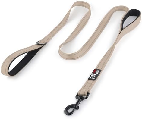 Plutus Pet Double Handle Dog Leash, 6 FT Long, for Medium Large Dogs by PLUTUSPET
