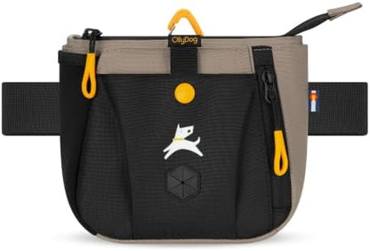 OllyDog Backcountry Day Bag | Dog Training Treat Pouch | Eco-Friendly Recycled Fabric Fanny Pack with Zipper Closure, Built-in Poop Bag Dispenser & Adjustable Waist Belt (Dune) - Image 2