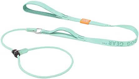 HowGo Slip Lead Dog Leash with 2 Spring-Loaded Stoppers (MintGreen 5.0FT) by HOWGO