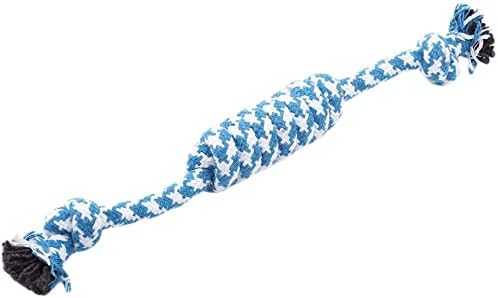 Pet Dog Chews Knot Rope Toys Interactive Tug - war Play Teething Toys , Color 2 Durability and fashion