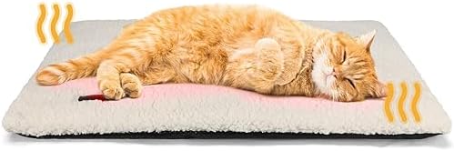 Self Warming Cat Bed Self Heating Cat Dog Mat Pad 24 x 18 in Extra Warm by MoraPets