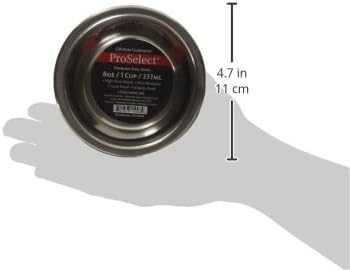 ProSelect Stainless Steel Classic Dog Bowl, 1/2-Pint