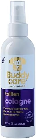 Buddycare Dog Cologne - Tailien - 200ml - Distinctive and Inspired Scented Dog Cologne - Refreshes Between Dog Washes by Unknown