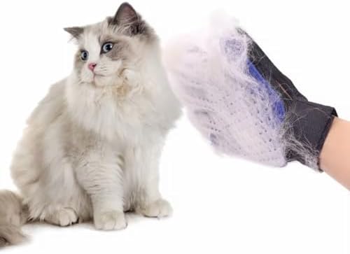 Pet Hair Remover Gloves Upgraded and Efficient (Right Hand) - Gentle Shedding Brushes for Dogs, Cats & Horses with Long and Short Hair - Right Hand 1pc - Image 5