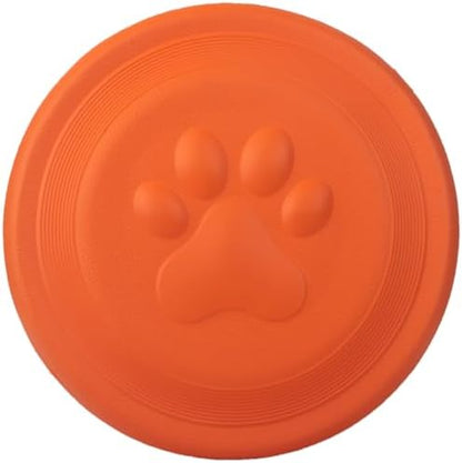 NAITELI Flyer-Soft Flying Disc Fetch Toy-for Medium/Large Dogs(Orange,L) by Unknown