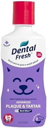 Dental Fresh Advanced Water Additive for Dogs & Cats, 8 fl oz by DentalFresh