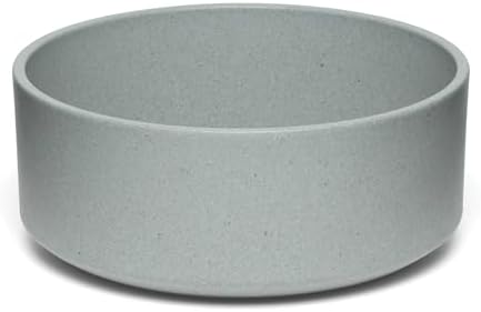Loving Pets - Dolce Bamboo - Eco-Friendly Pet Bowls & Dishes for Dog, Cats, Puppy Food and Water Dish -Sustainable and Dishwasher Safe, Made with Real Bamboo (Small, Slate-Grey) by Loving+Pets