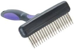 Kruuse Buster Flexible Undercoat Rake for Dogs & Cats – 20 Short Pins for Gentle, Effective Grooming by Kruuse