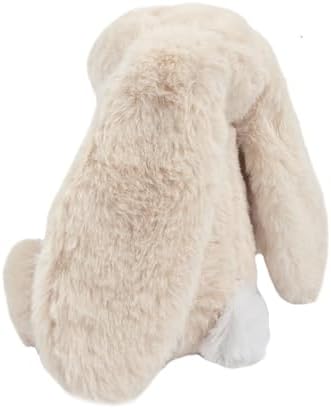 Best Pet Supplies Bunny Buddy Squeaky Plush Dog Toy - Beige, Medium - Image 5