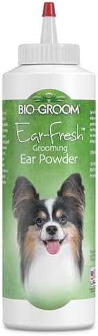 Bio-Groom Ear-Fresh Dog Grooming Ear Powder - Cleaning And Grooming Products For Cats & Dogs, Pet Bathing Supplies, Puppy Wash, Cruelty-Free, Made In Usa, Powder For Animals - 85 G 1-Pack by Bio-groom