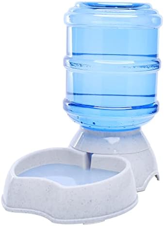 Pet Water Dispenser Automatic for Dogs Cats, BPA-Free, Gravity Refill, Self Feeding for Small Medium Pets Puppy Kitten Rabbit - 1 Gallon (Waterer) by VSEER