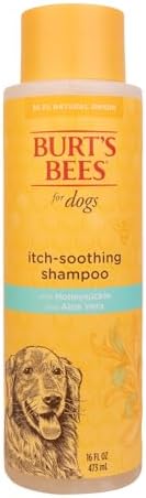 Burts Bees for Pets Itch Soothing Dog Shampoo, Honeysuckle, 16 Fl Oz by BurtsBeesforPets