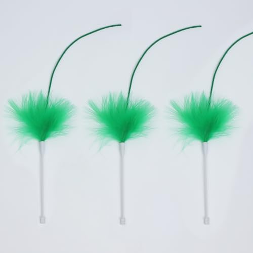 umosis Hide-n-Seek Cat Toy Replacement Feather for P43 cat Toy,3 pcs/Pack by umosis