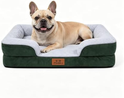 Orthopedic Dog Bed Medium Size Dog, Memory Foam Dog Bed Couch, 30" L by PTHMKJ