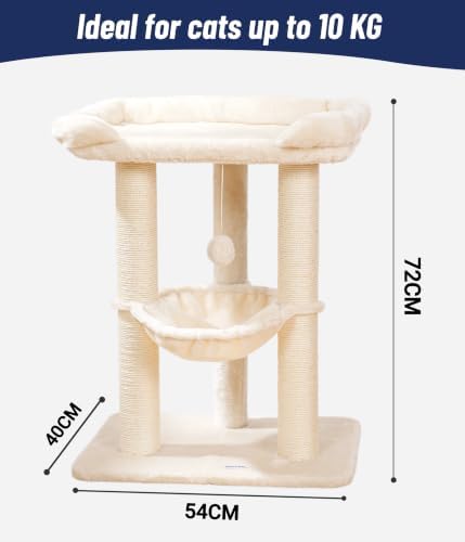 Happi N Pets Cat Tree, Cat Scratching Posts with Large Bed for Big Cats - Image 3