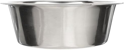 Neater Pet Brands 12 Cup (96 oz.) Stainless Steel Dog Bowls, 1 Single Large Dog Water Bowl or Food Bowl for Indoors or Outdoors, Metal Bowls for Large Breed, Dishwasher Safe Dish for Extra Big Dogs by NeaterPetBrands