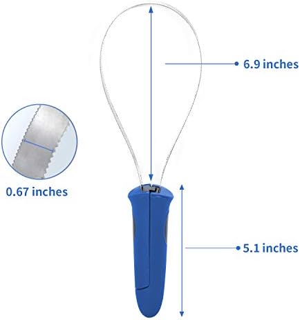 BOTH WINNERS Dual-Sided Shedding Blade with Stainless Steel Blade De-Shedding Tool for All Dog Coat Types- Soft Touch Grip (BLUE) - Image 4