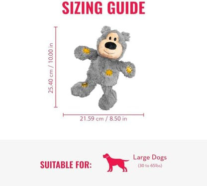 KONG Wild Knots Bear and Signature Balls, 2 Pack, for Medium Dogs - Image 3