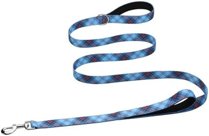 Hikiko 4FT Dog Leash Padded Double Handle with Designed Pattern by Hikiko