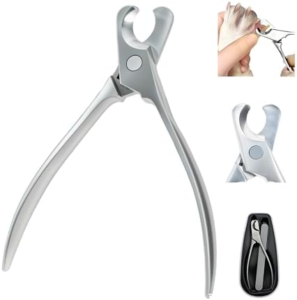 Heavy Duty Dog Nail Clippers for Large Dogs, Thick Nails, Full Metal, Sharp by Unknown