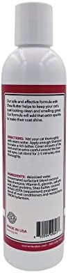 Warren London Hypoallergenic Cat Shampoo + Conditioner – Unscented 8 oz | Shea Butter Moisturizes Dry Skin & Reduces Dandruff | Soap-Free 2-in-1 for Dander & Allergy Control | Made in USA - Image 2
