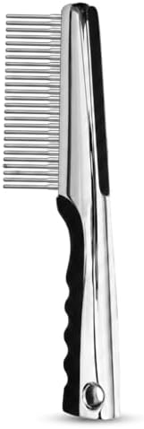 Resco Pet Products Rotating Tooth Comb - Professional Detangling & Dematting Grooming Comb for Dogs and Cats, Prevents Hair Pulling by Resco+Pet+Products