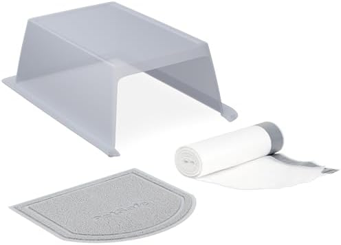 PetSafe ScoopFree Clumping Self Cleaning Litter Box Hood & Accessory Bundle - Image 4