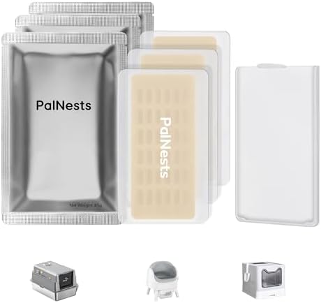 Adhesive Odor Eliminator for Steel Litter Box, Urine Control by PalNests