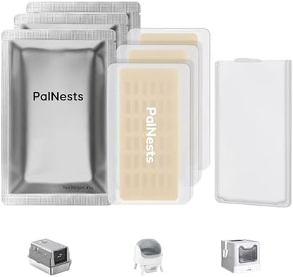 Adhesive Odor Eliminator for Steel Litter Box, Urine Control by PalNests