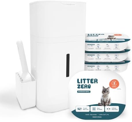 Base Set (Includes 1 Refill, Scoop) + 3 Additional Refill Packs by LitterZero