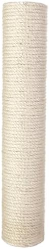 TRIXIE Replacement Sisal Post for Cat Scratching Posts, Backup Scratcher for Indoor Cat Furniture, Trees and Towers, 3.5 in x 19.7 in (9 cm x 50 cm) by TRIXIE