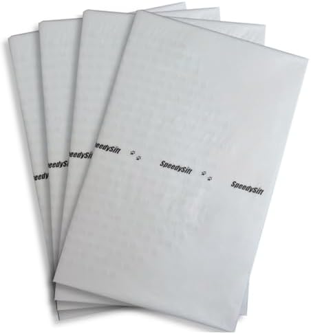 SpeedySift Standard Sifting Liner Refills, 35”x31”, 4 Packs (56 Counts) by SpeedySift