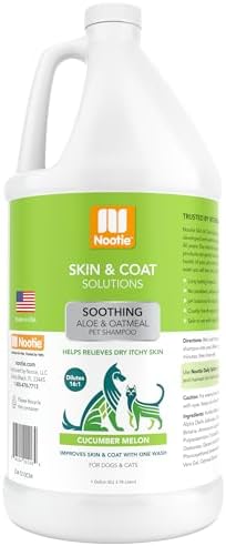 Nootie Cucumber Melon Pet Shampoo for Dogs & Cats, Aloe & Oatmeal by Nootie