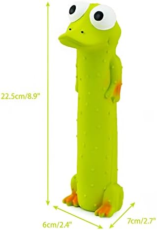 CHIWAVA 3PCS 9" Squeaky Latex Dog Toy Standing Stick Animal for Medium Dogs - Image 6