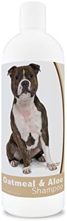Healthy Breeds Staffordshire Bull Terrier Oatmeal Shampoo with Aloe 16 oz by HealthyBreeds