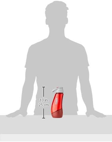 Kurgo Gourd (TM) Travel Dog Water Bottle & Dog Water Dispenser, Barn Red - Image 6