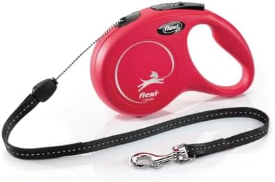 Flexi Roll-Leash New Classic S Rope 8 M Blue for Dogsup to Max. 12 kg by Flexi