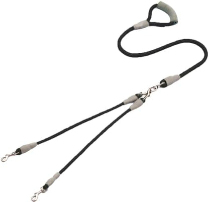 JiangYanus Double Dog Leash for Two Dogs Walking, No Tangle Dual Dog Leash by JiangYanus