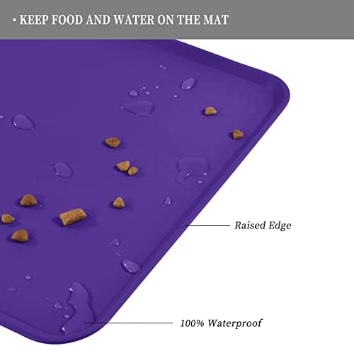 Reopet Silicone Pet Feeding Mat - Waterproof & Non-Slip Dog Cat Placemat - Image 4