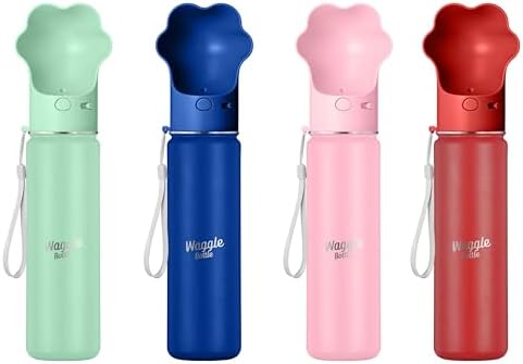 Stainless Steel Dog Travel Water Bottle, Vacuum Insulated Portable Dog Water Dispenser, Large Bottle with Drink Cup On The Go, Outdoor Walking, Hiking, Travel (Cobalt, 22oz) - Image 5