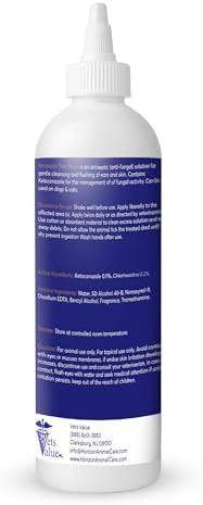 Vets Value Tris Flush Ear Cleaner for Dogs & Cats – 8oz Alcohol-Free, Non-Stinging Veterinary Ear Wash – Supports Routine Ear Hygiene, Odor Control, Gentle Formula – Made in USA - Image 6