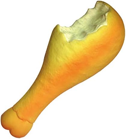 Latex Dog Squeaky Chew Toys Chicken Leg