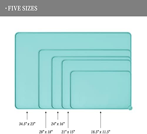 Reopet Silicone Pet Feeding Mat - Waterproof & Non-Slip Dog Cat Placemat - Image 2