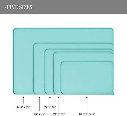 Reopet Silicone Pet Feeding Mat - Waterproof & Non-Slip Dog Cat Placemat - Image 2