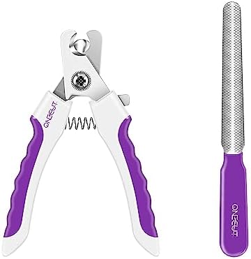 4.7" Small Dog & Cat Nail Clipper Stainless Steel Cat Claw Trimmers by OneCut