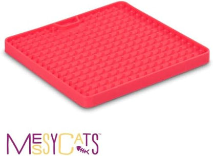 Messy Mutts and Cats Reversible Lick Mat, 5.5 Inch, Slow Feeder, Watermelon - Image 5